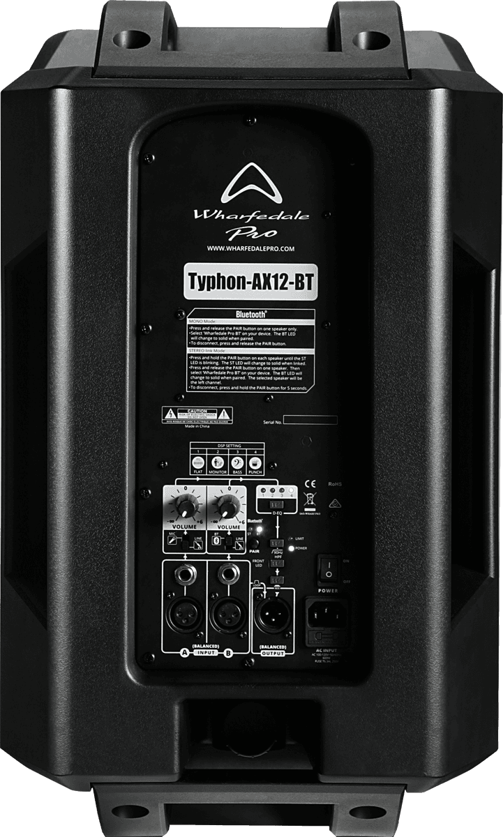 WHARFEDALE-TYPHON AX12BT