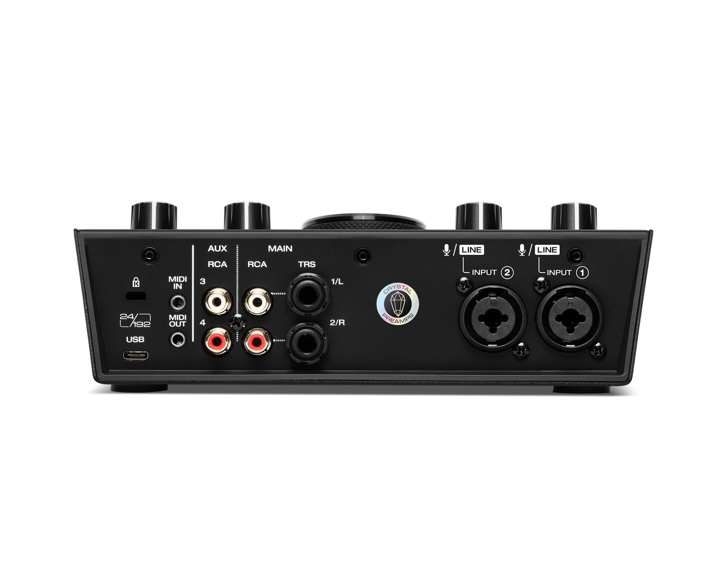 M-AUDIO 2 XLR-1/4IN INPUTS CRYSTAL PREAMPS SOFTWARE INCLUDED