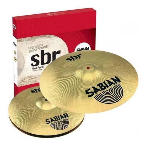 SABIAN SBR FIRST PACK 13 HATS 16 CRASH