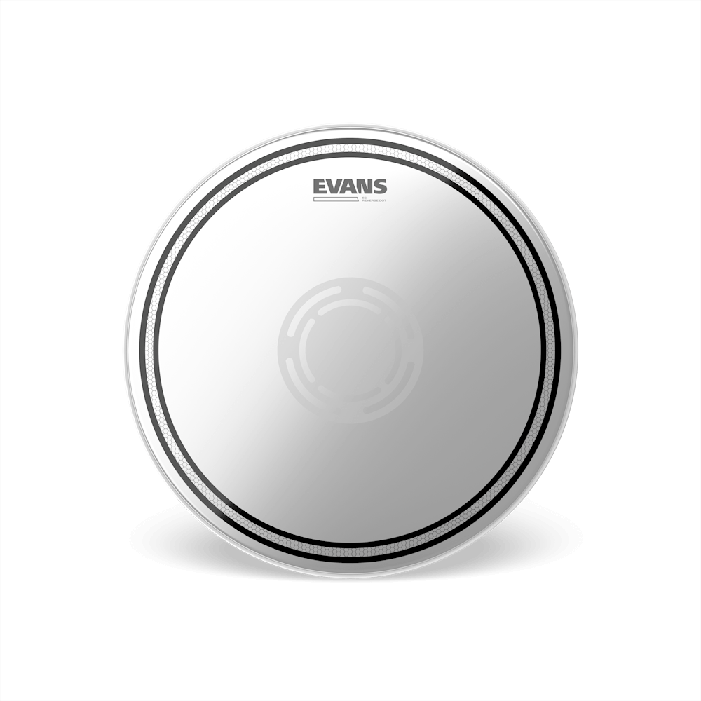 EVANS EC2 Reverse Dot Frosted 10" Drumhead
