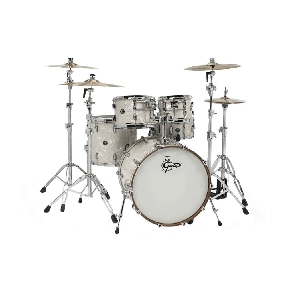 GRETSCH DRUMS Renown Maple Shell Pack 5-Pc W/22" Kick - Silver Oyster Pearl (Excludes Hardware)