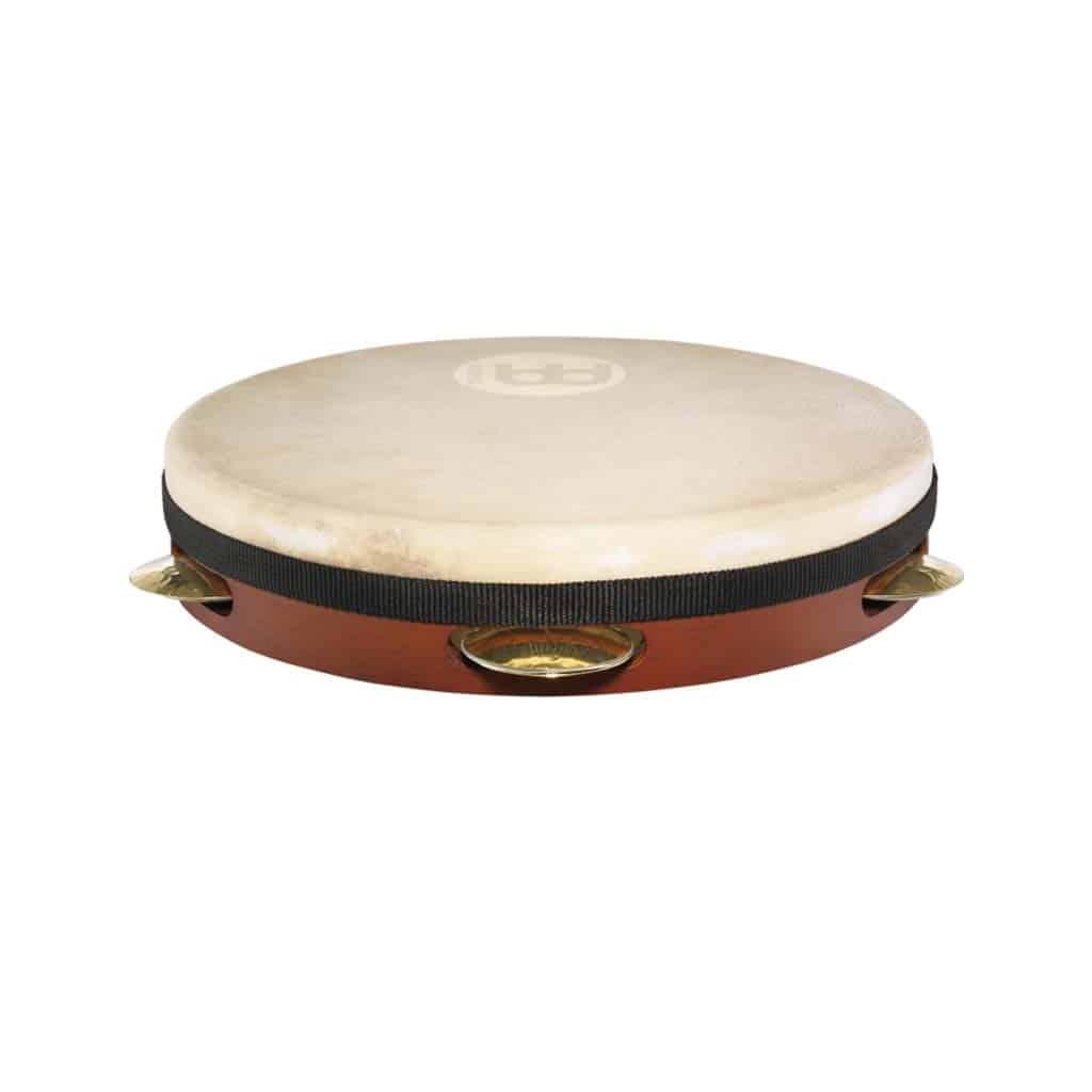 MEINL Percussion 10" Pandeiro African Brown Brass Jingles