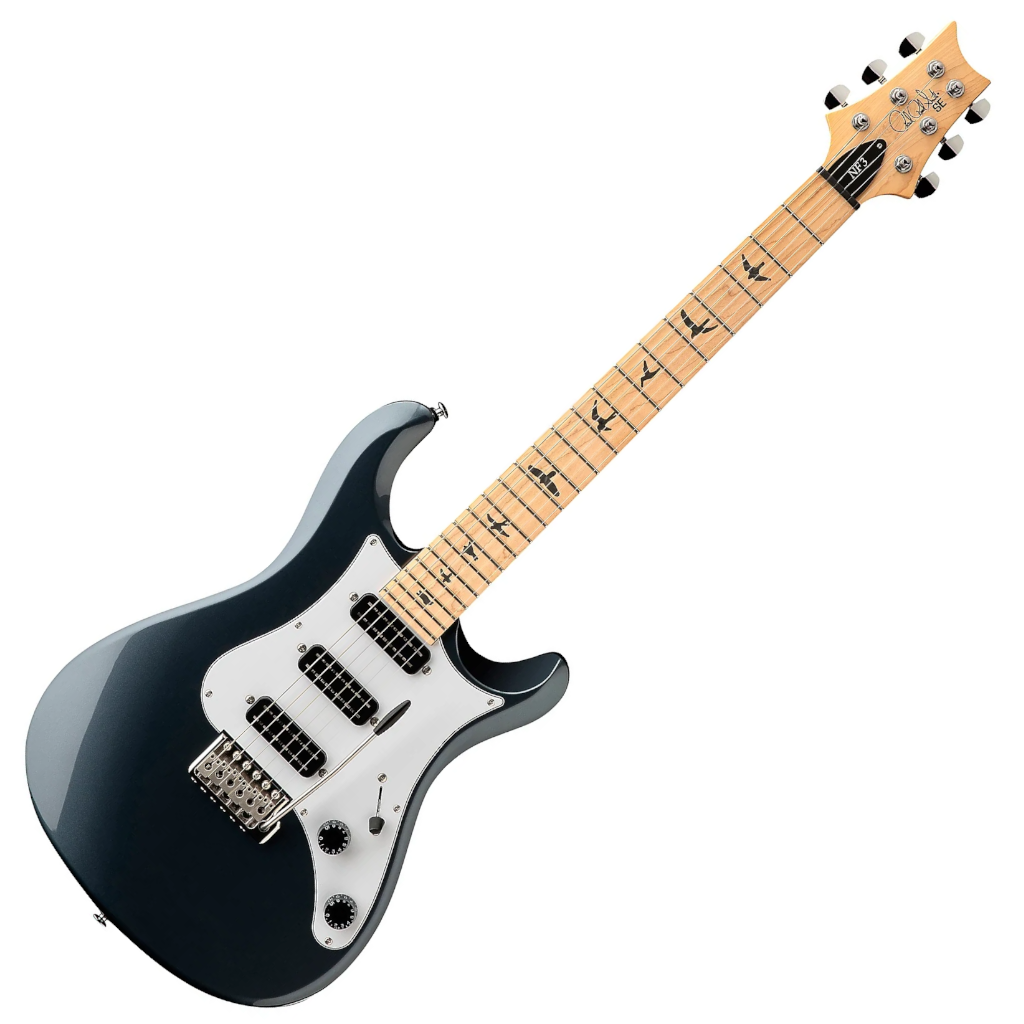 PRS SE NF3 Electric Guitar - Gun Metal Grey with Maple Fingerboard