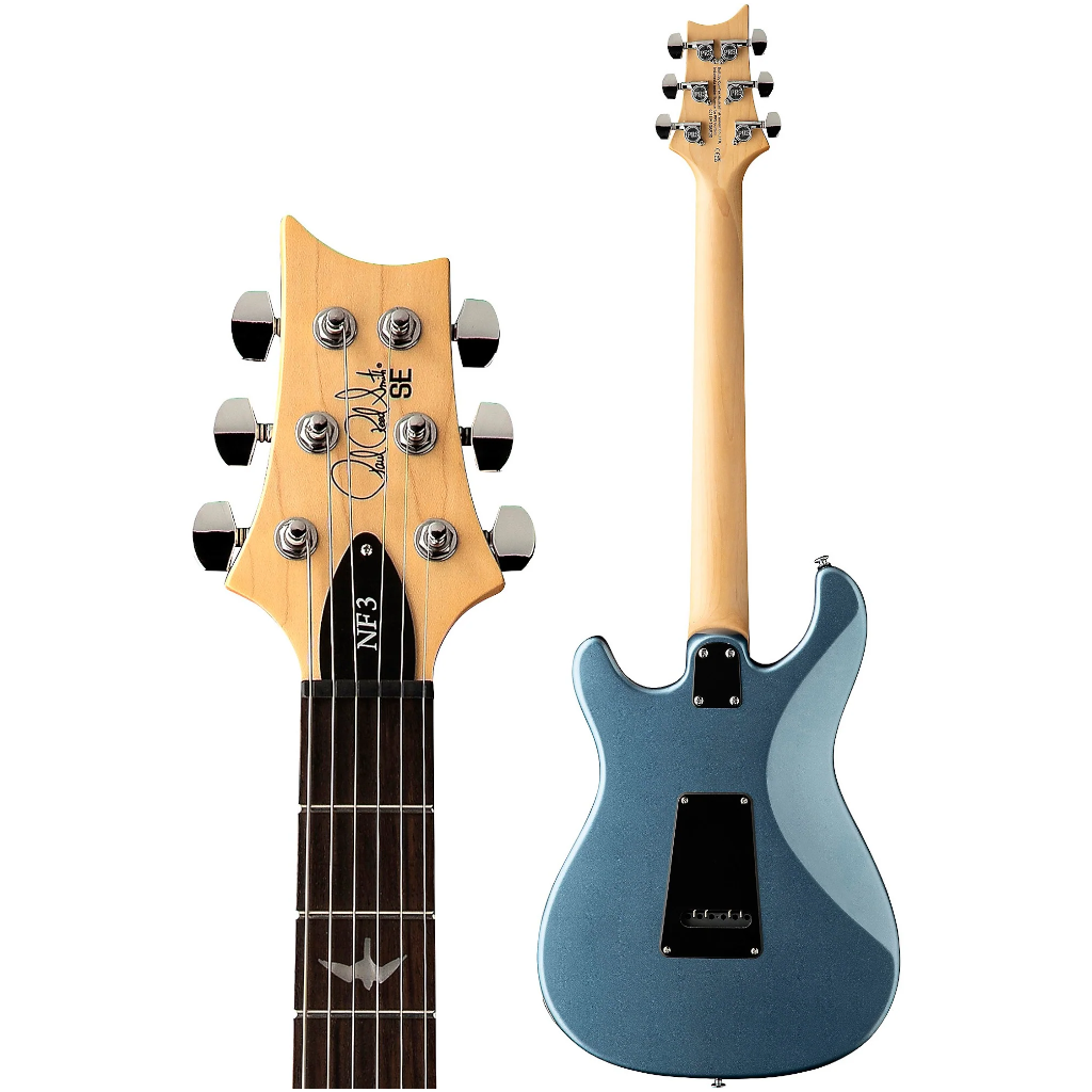 PRS SE NF3 Electric Guitar - Ice Blue Metallic with Rosewood Fingerboard