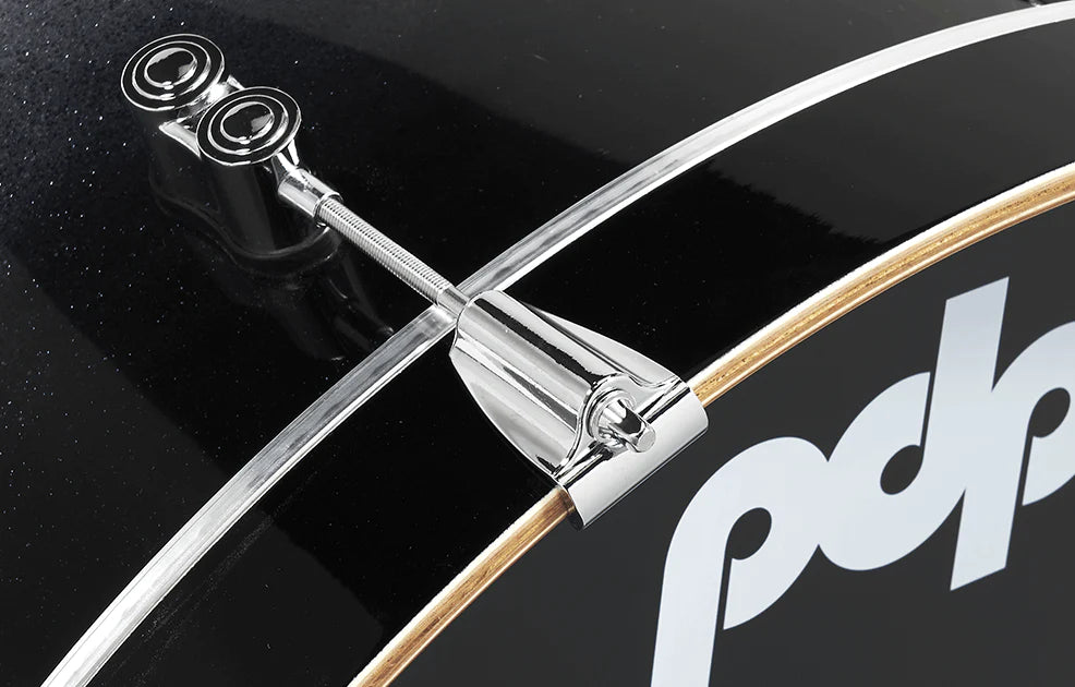 PDP CONCEPT BASS 18X22 SILVER SPRKL CH/H