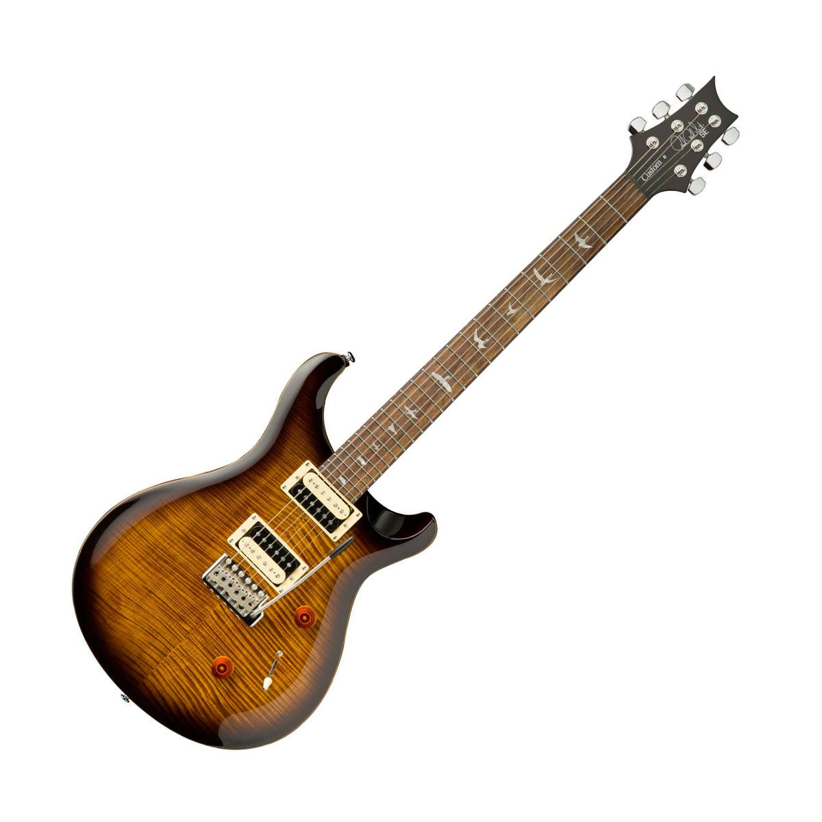 PRS SE Custom 24 Electric Guitar - Black Gold Sunburst