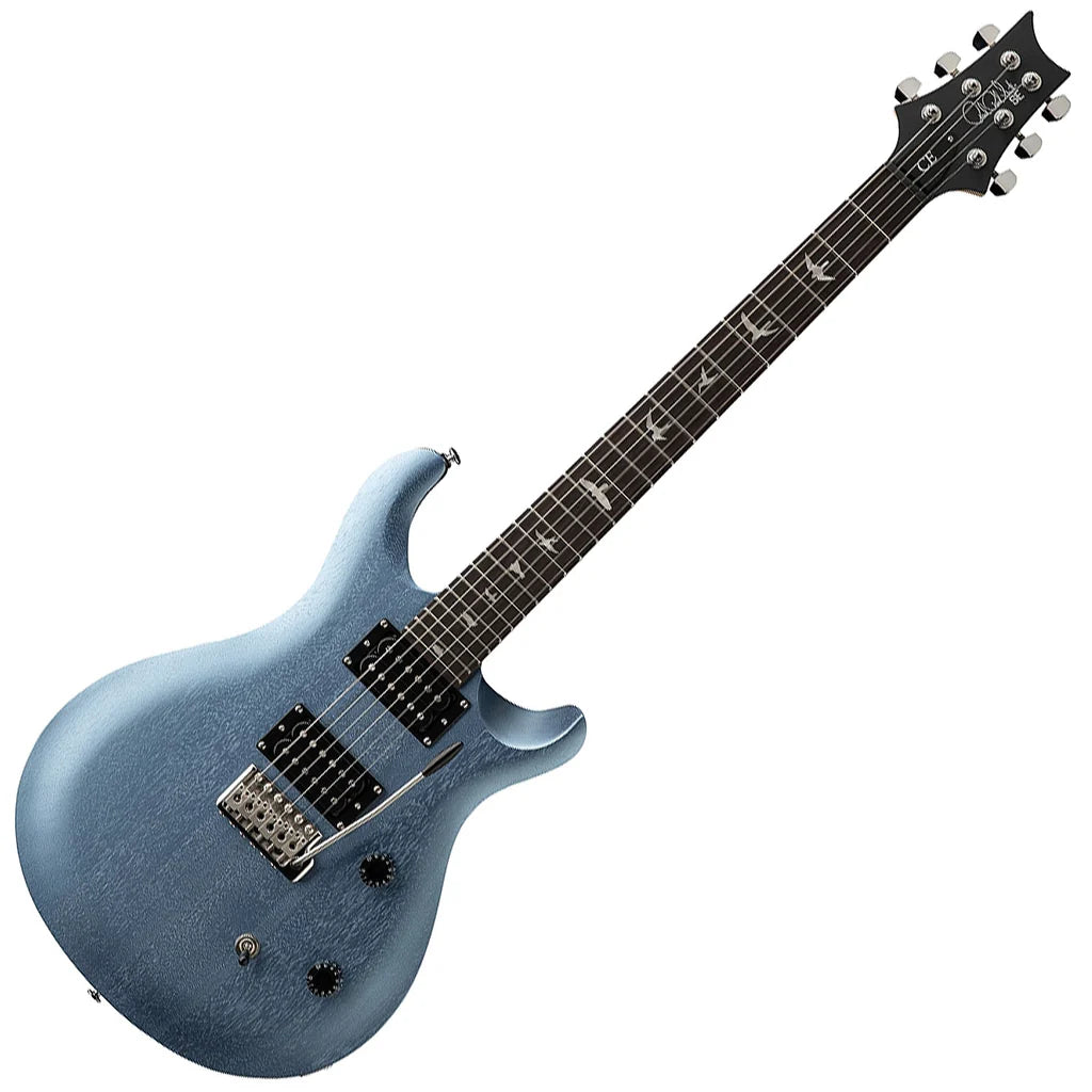 PRS SE CE24 Standard Satin Electric Guitar - Ice Blue Metallic Satin