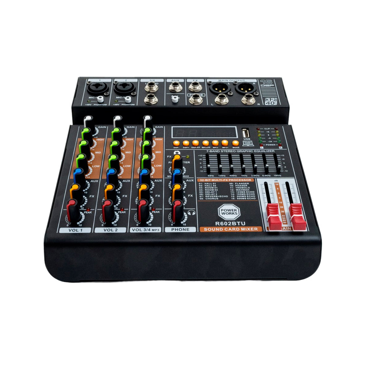 POWERWORKS R602BTU (USB)
