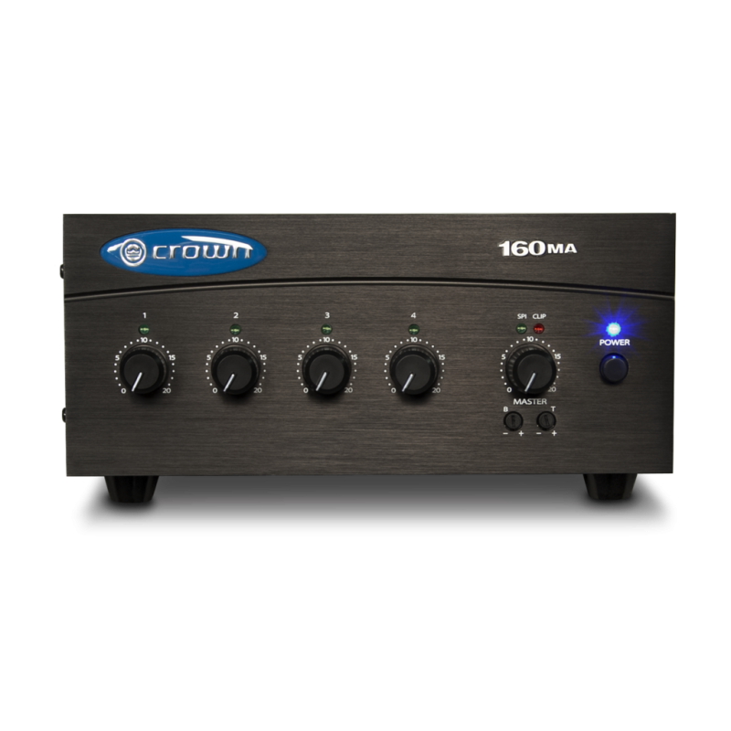 CROWN - G160MAE60 - G160MA - FOUR INPUT. 60W MIXER AMPLIFIER