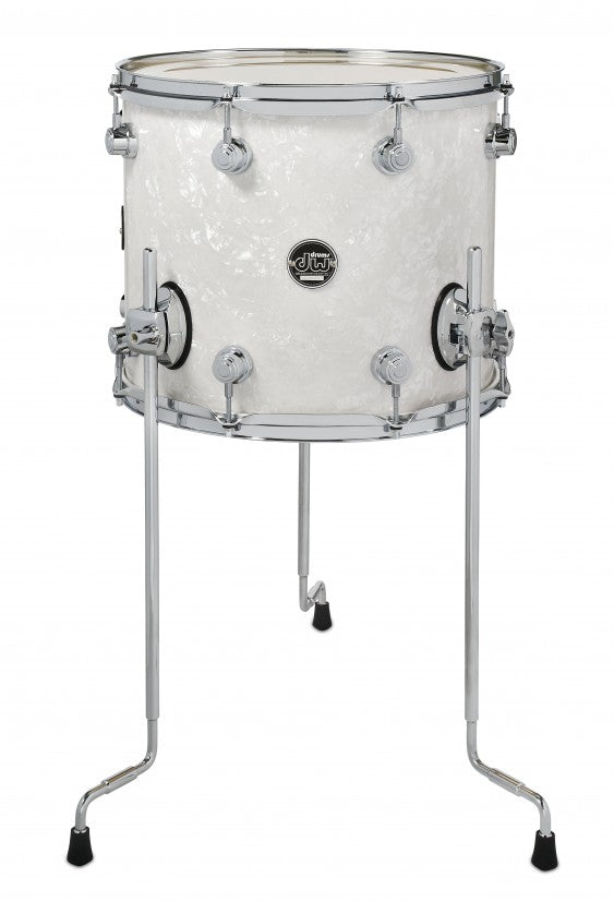 DW PERF 12X14 TOM WHITE MARINE PEARL