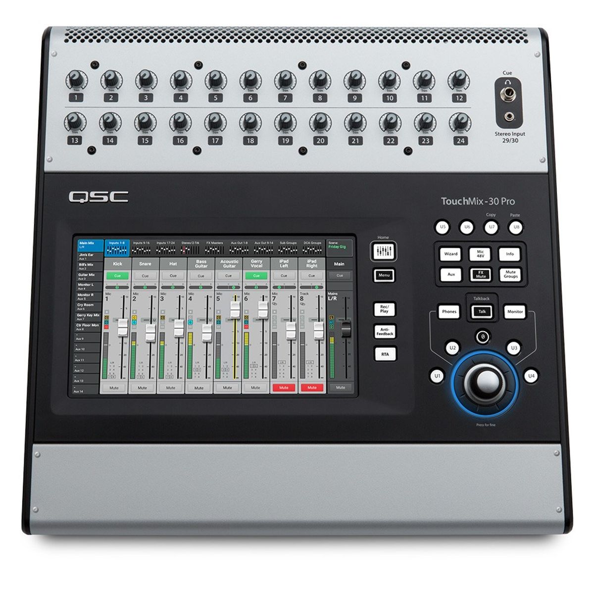 QSC 30CH DIGITALMIXER