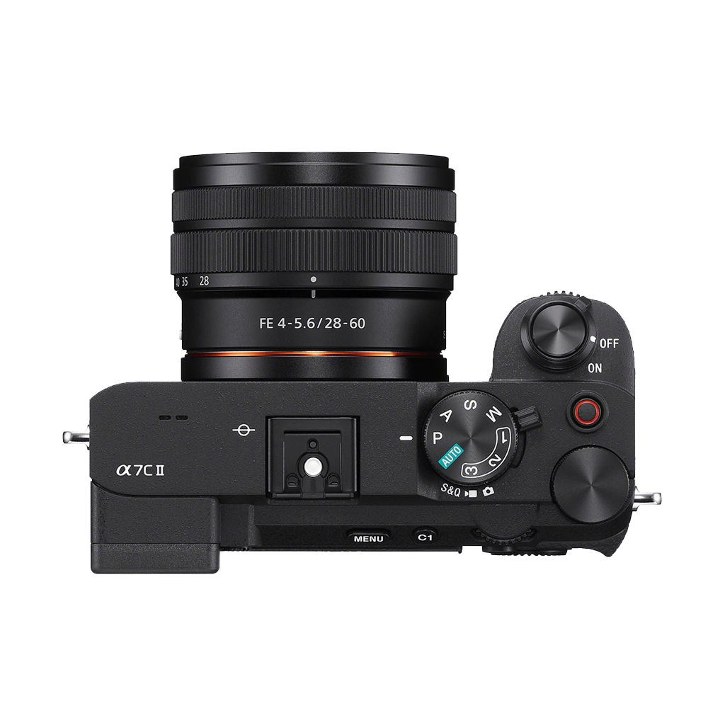 Sony Alpha a7C II Mirrorless Digital Camera with 28-60mm Lens (Black)