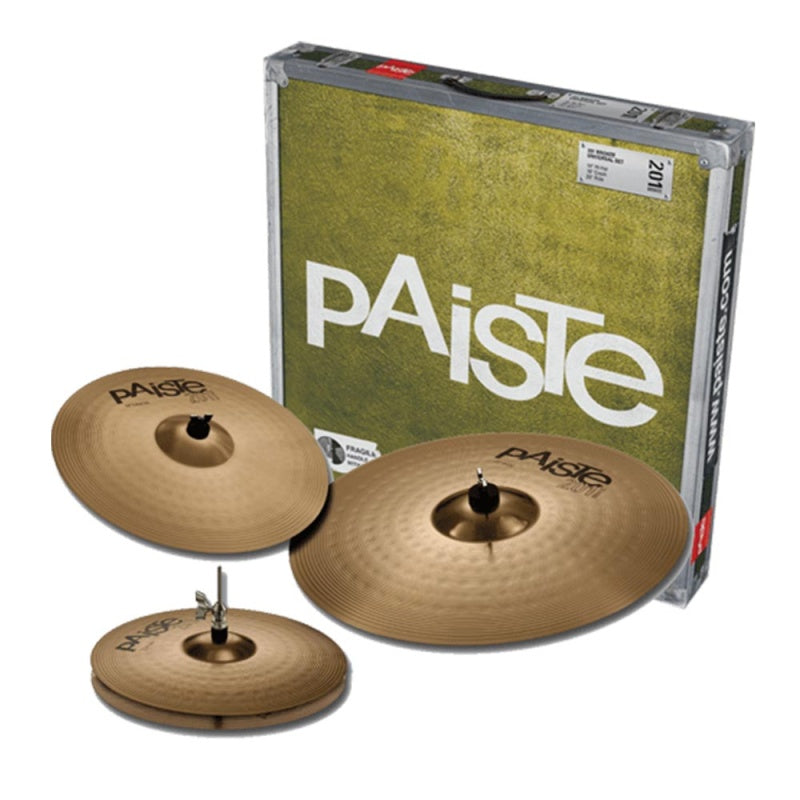 PAISTE 201 BRONZE UNIVERSAL CYMBAL SET