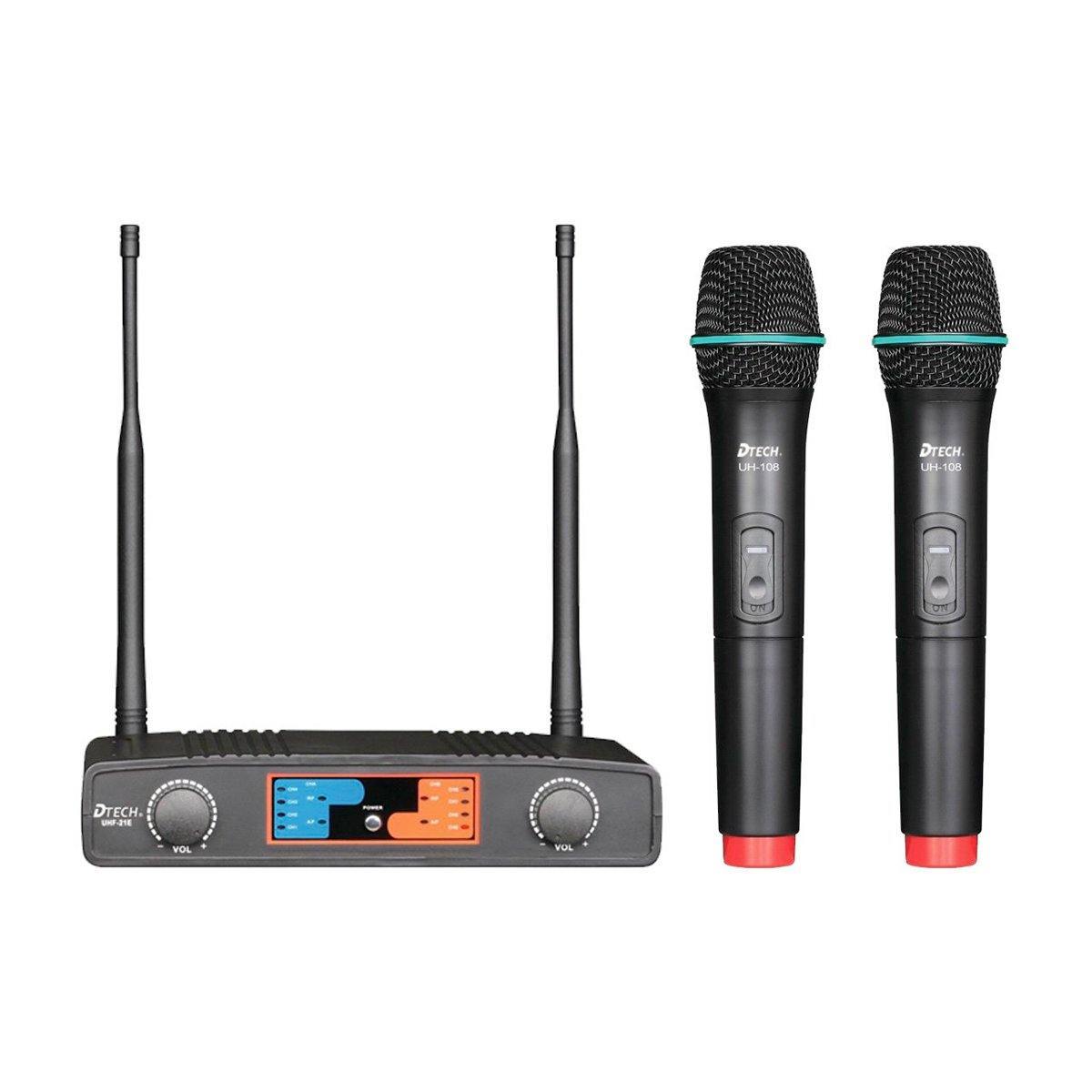 Dtech UHF21HH Wireless Dual Handheld Mic System