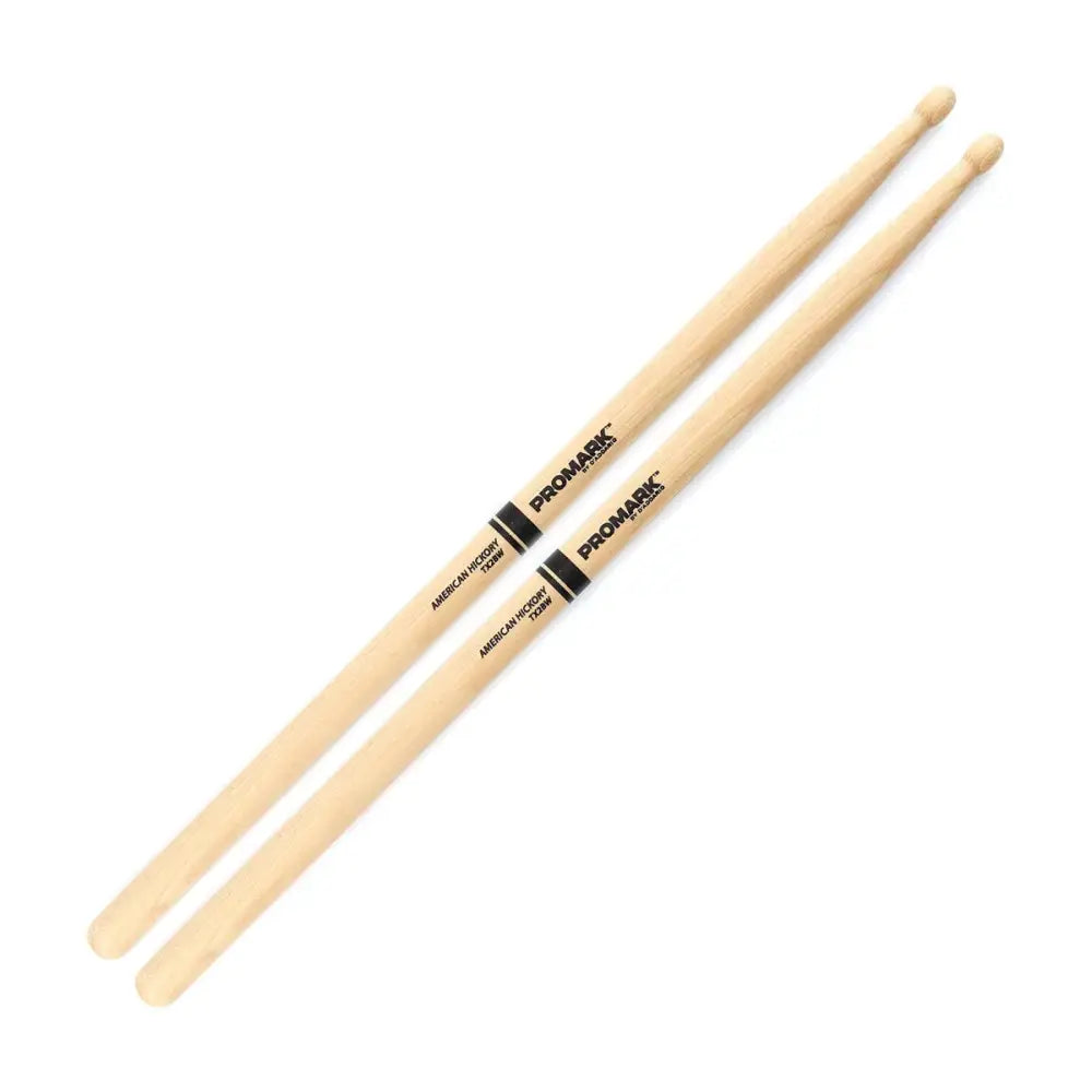 PROMARK Classic Hickory 2B Nylon Tip Drumsticks