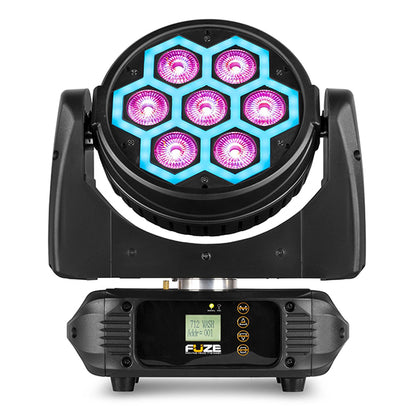 BEAMZ FUZE712 LED MOVING HEAD WASH WITH SMD LED EFFECT 7x 12W RGBW