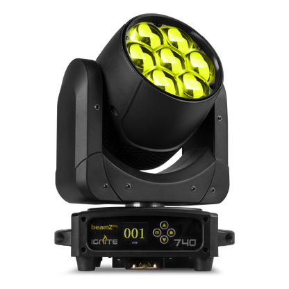 BEAMZPRO MHL740 LED MOVING HEAD ZOOM 7x 40W RGBW