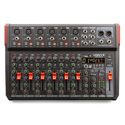 VONYX – VM-KG10 10CH MUSIC MIXER BT/MP3/USB/DSP RECORD