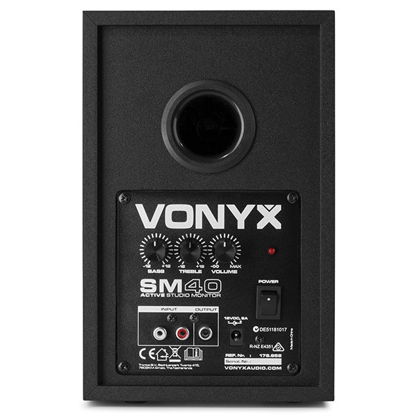 Vonyx – SM40 ACTIVE STUDIO MONITOR (PAIR)