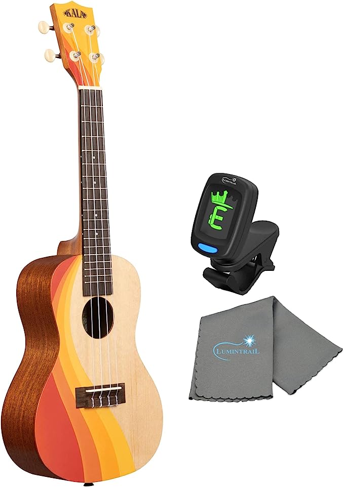 Kala SURFSWELL Surf Series Concert Ukulele with Bag