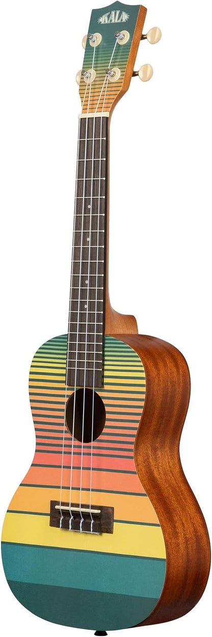 Kala SURFDAWNPATROL Surf Series Concert Ukulele with Bag