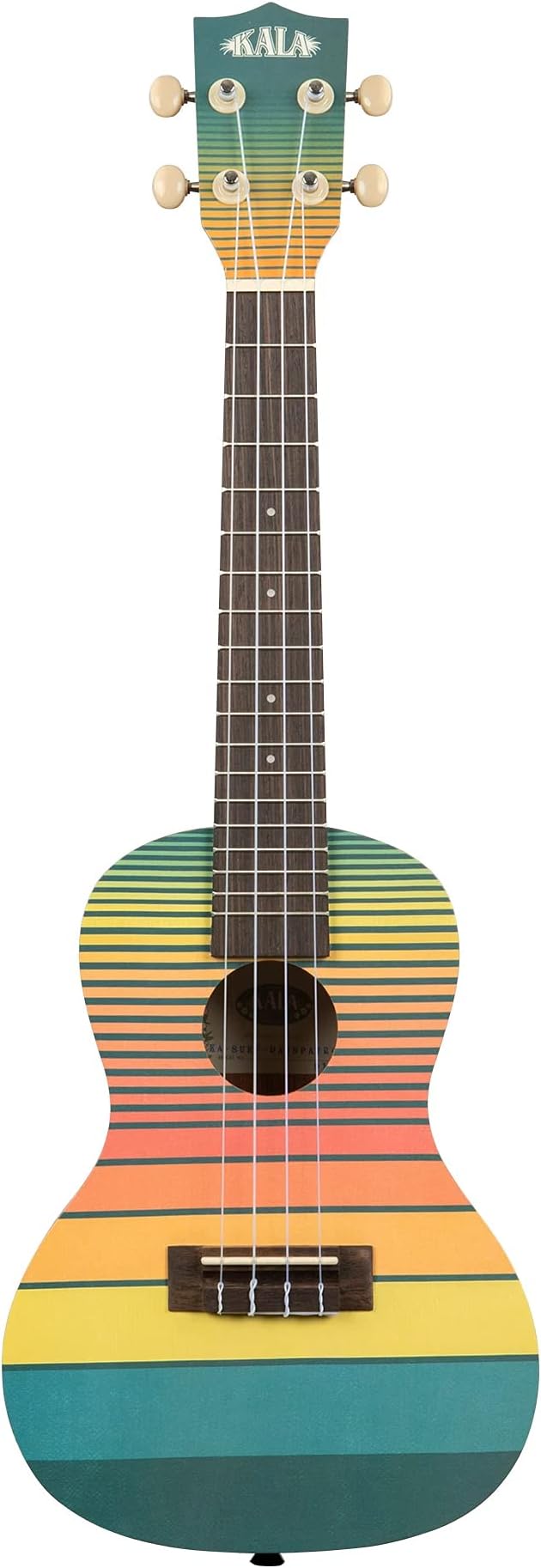 Kala SURFDAWNPATROL Surf Series Concert Ukulele with Bag