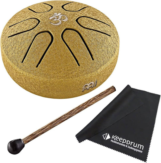 MEINL Sonic Energy Pocket Steel Tongue Drum A Major - Gold