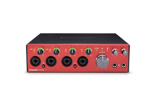 Focusrite Clarett+ 4Pre USB-C Audio Interface