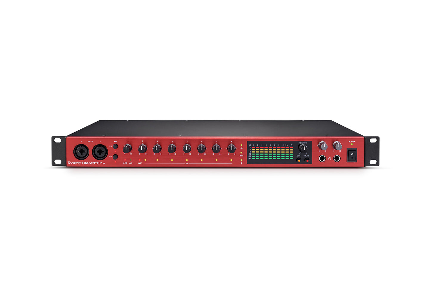 Focusrite Clarett+ 8Pre USB-C Audio Interface