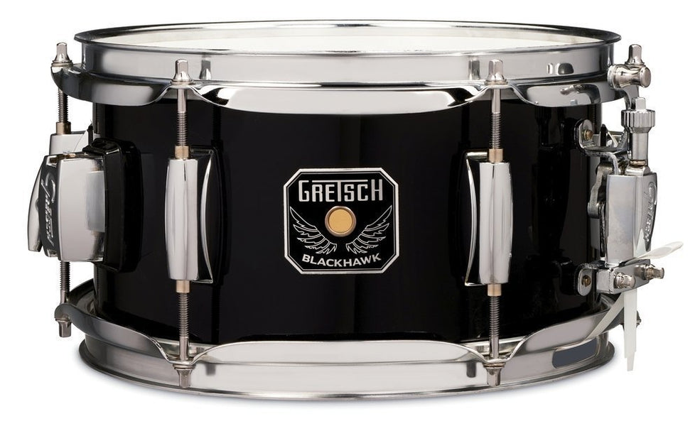 GRETSCH DRUMS Black Hawk Mighty Mini 10x5.5 Snare Drum w/mount