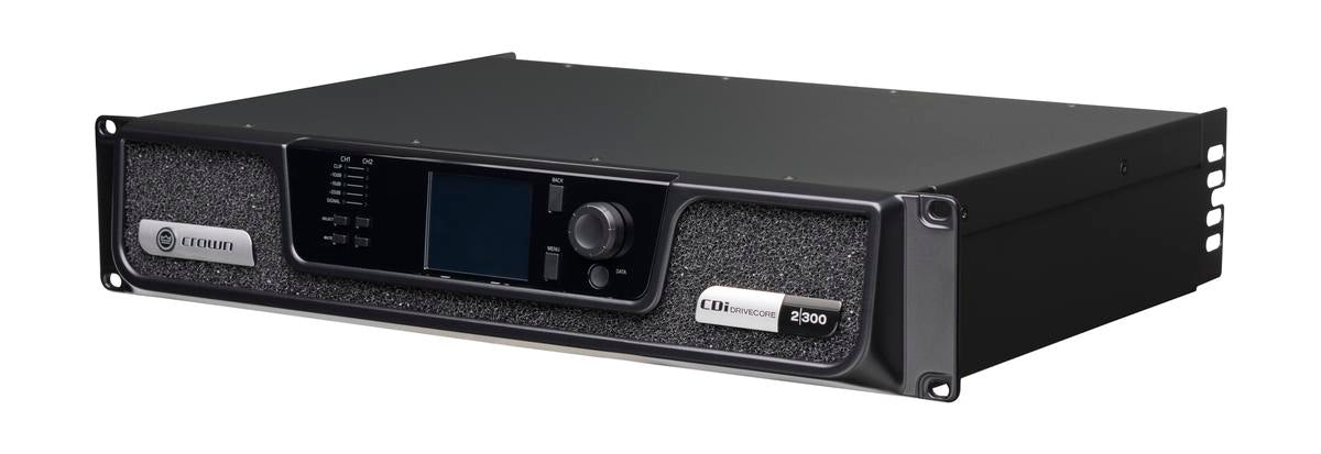 CROWN - NCDI2X300BL-U-EU - CDI DRIVECORE 2|300BL (EU) - ANALOG + BLU LINK INPUT. 2 CHANNEL. 300W PER