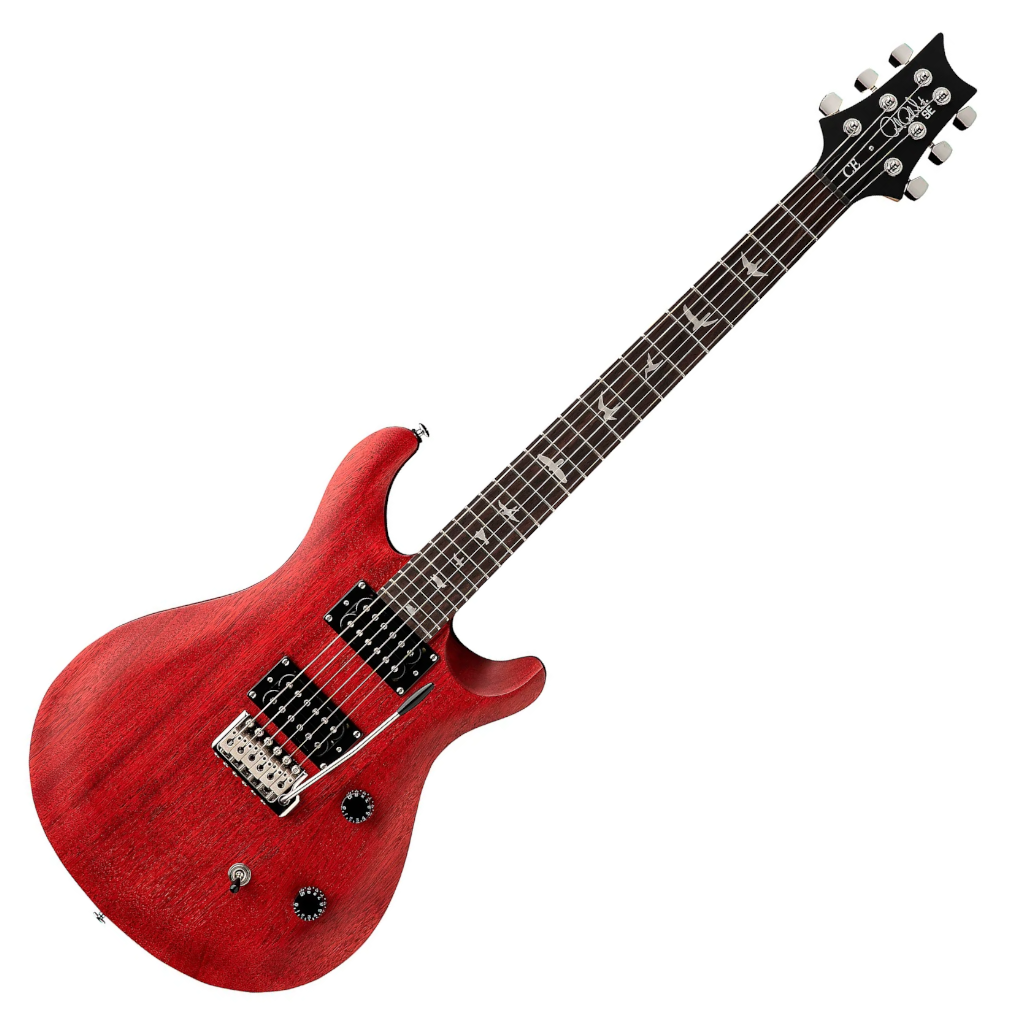 PRS SE CE24 Standard Satin Electric Guitar - Vintage Cherry