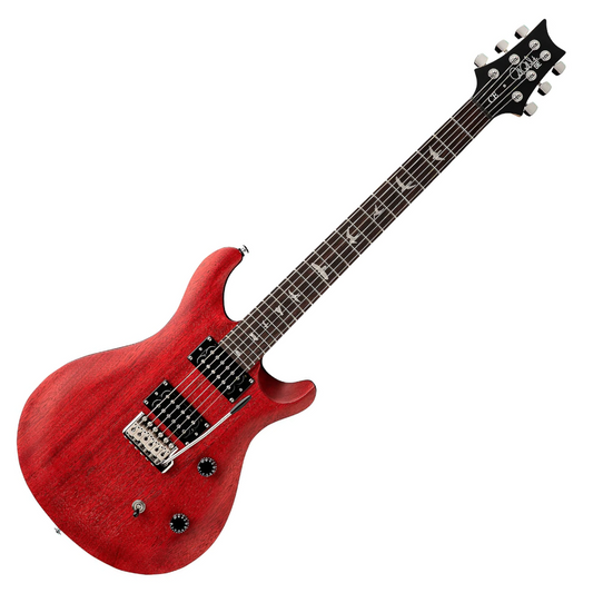 PRS SE CE24 Standard Satin Electric Guitar - Vintage Cherry