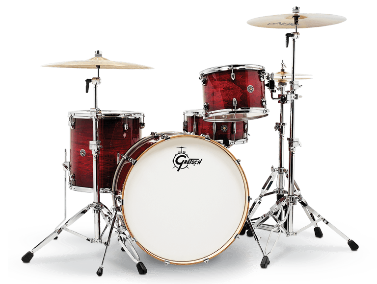 Gretsch Drums CT1R444CSAF Catalina Club Shell Pack 4-Pc W/24" Kick - Satin Antique Fade