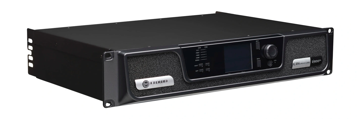 CROWN - NCDI2X600BL-U-EU - CDI DRIVECORE 2|600BL (EU) - ANALOG + BLU LINK INPUT. 2 CHANNEL. 600W PER