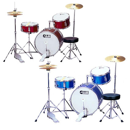 DB Percussion DBJ3011 3-Piece Junior Drum Kit - Blue