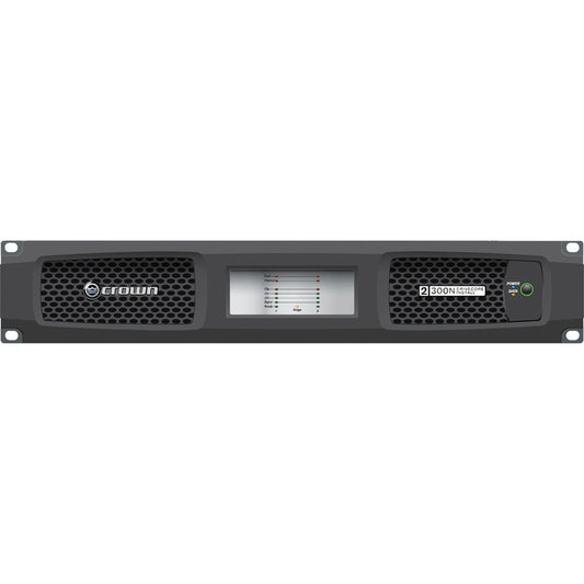 CROWN - DCI2X300N-U-EKFX - DCI 2|300N - TWO-CHANNEL. 300W @ 4? POWER AMPLIFIER WITH BLU LINK. 70V/10