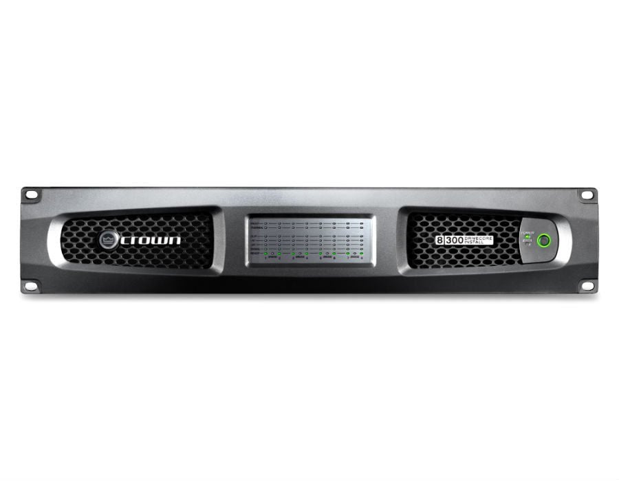 CROWN - DCI8X300-U-EKFX - DCI 8|300 - EIGHT-CHANNEL. 300W @ 4? ANALOG POWER AMPLIFIER. 70V/100V
