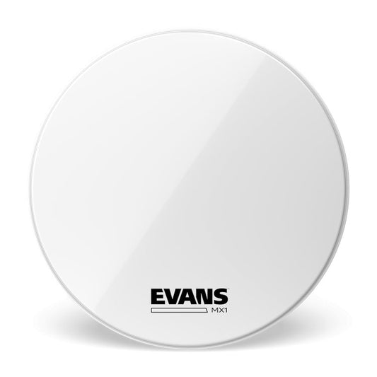 EVANS Marching 1 Ply 20" Drumhead - White