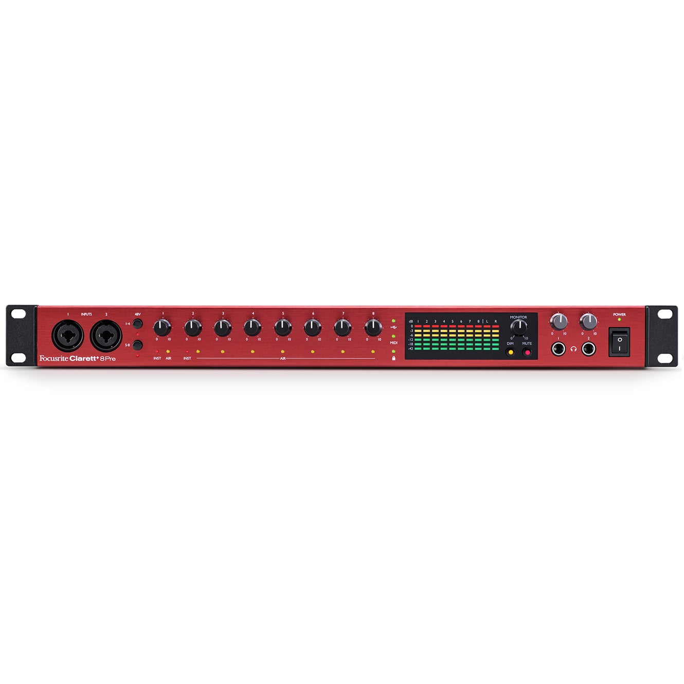 Focusrite Clarett+ 8Pre USB-C Audio Interface