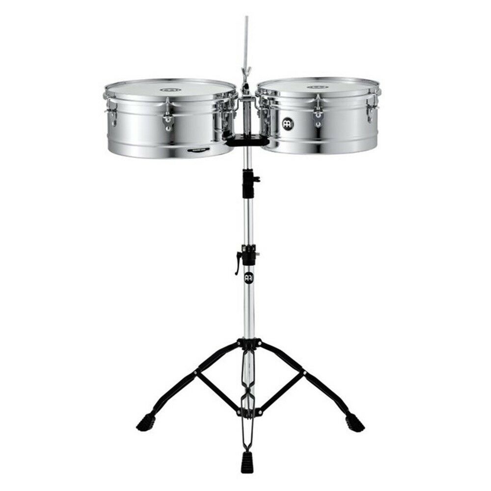 MEINL Percussion Headliner Series Timbales 13" & 14" - Chrome