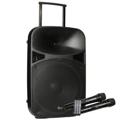 Filo FCA12PA : 12″ Rechargeable Portable PA w/ USB & Bluetooth