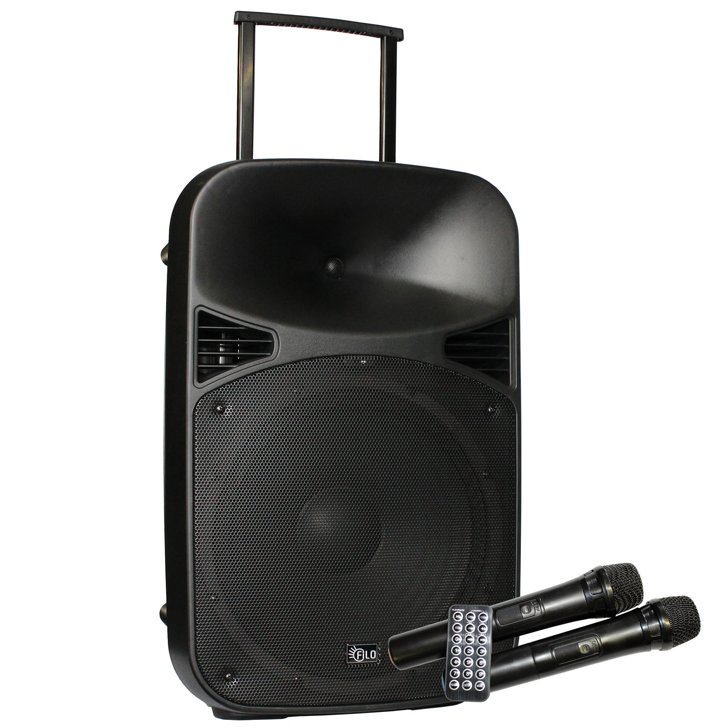 Filo FCA15PA : 15″ Rechargeable Portable PA w/ USB & Bluetooth