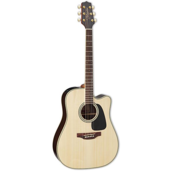 Takamine GD51CENAT Dreadnought Solid SpruceTop with Black Walnut Back & Sides - Gloss