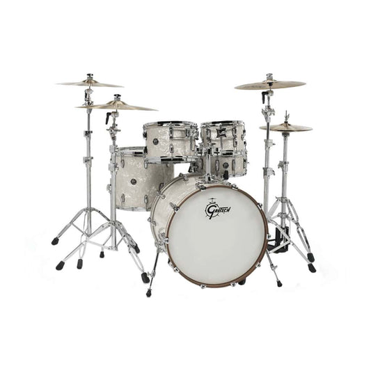 GRETSCH DRUMS Renown Maple Shell Pack 5-Pc W/22" Kick - Silver Oyster Pearl (Excludes Hardware)
