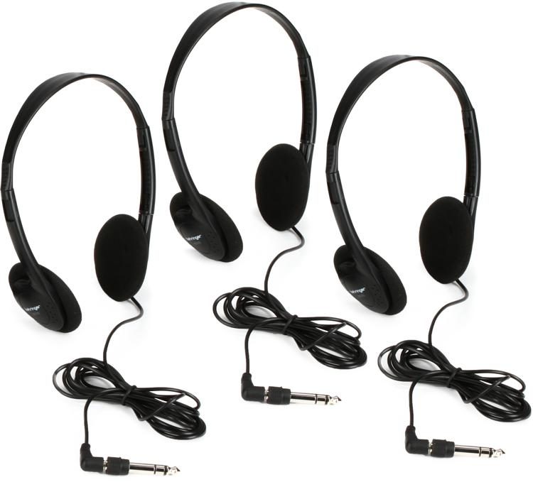BEHRINGER HO66 3 PACK HEADPHONES
