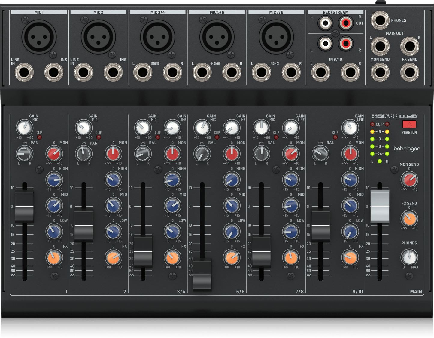 BEHRINGER MIXER XENYX 1003 BATTERY
