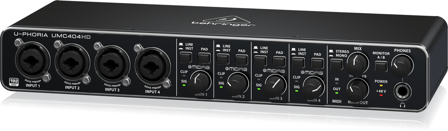 BEHRINGER AUDIO INTERFACE UMC 404HD