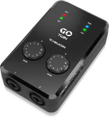 TC HELICON GO TWIN MOBILE GUITAR