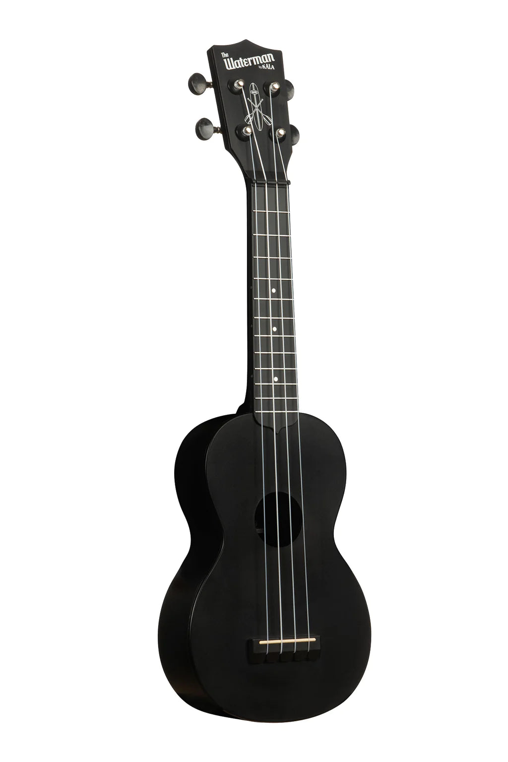 Kala SWBBK Waterman Soprano Ukulele - Matte Black